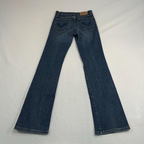 Fabrizio Ganni Bootcut Jeans Womens Size 2 Dark Blue Mid Rise - Picture 4 of 13